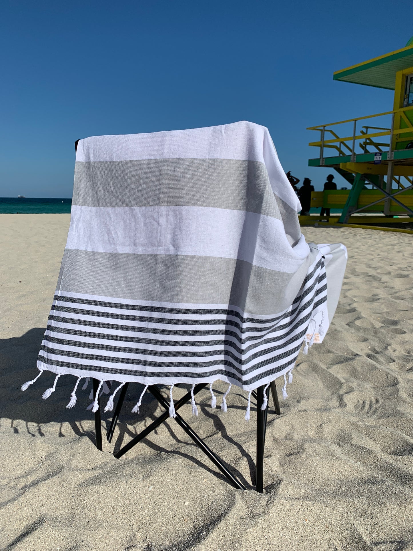 AYSESA Turkish Beach Towel 112 w/ Pocket (Made in Turkey)